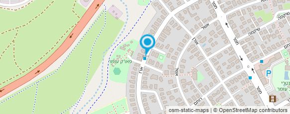 מפת הגעה אל פז גרפיקה