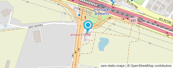 מפת הגעה אל הגראז'