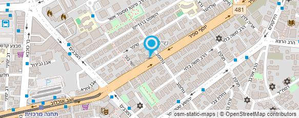 מפת הגעה אל ניקול מלכה - בניית ציפורניים