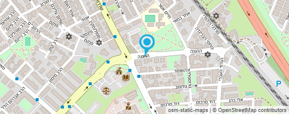 מפת הגעה אל מרינה יוסף- בניית ציפורניים