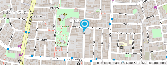 מפת הגעה אל דיבוק סטודיו לעיצוב