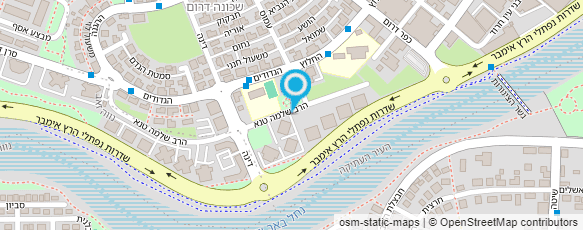 מפת הגעה אל מילנה טל - עיצוב גבות