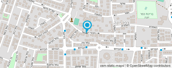 מפת הגעה אל רויטל עיצוב גבות