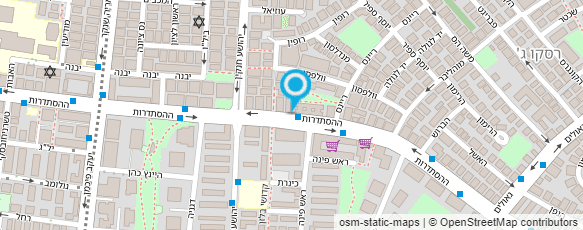 מפת הגעה אל סטודיו לעיצוב מוצר