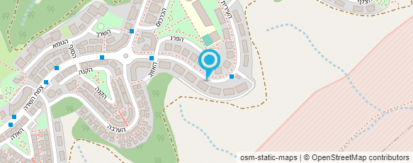 מפת הגעה אל דורית בוחניק מדריכה להתפתחות תינוקות