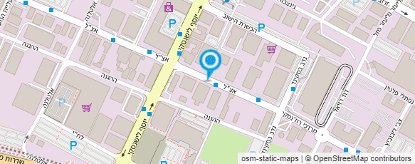 מפת הגעה אל לדמרקט  רשת חנויות תאורה מעוצבת