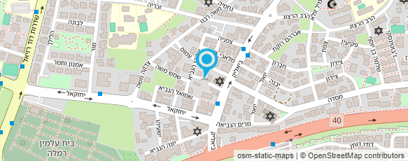 מפת הגעה אל מ.פ עבודות אלומיניום לבניין בע"מ