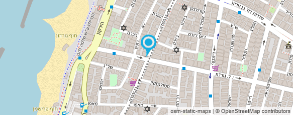 מפת הגעה אל מוניות גדולות ונגישות