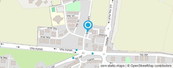 מפת הגעה אל נמרוד שירותי מחשוב