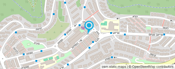 מפת הגעה אל י.א. אספקה