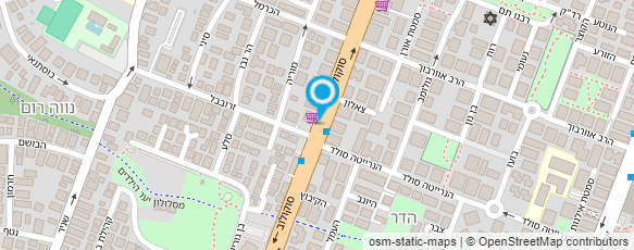 מפת הגעה אל אפרת שמואלי - עיצוב פנים