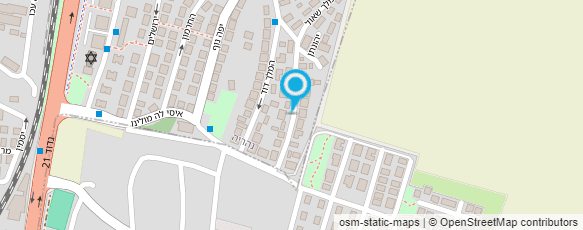 מפת הגעה אל אדיר דנה עיצוב שיער