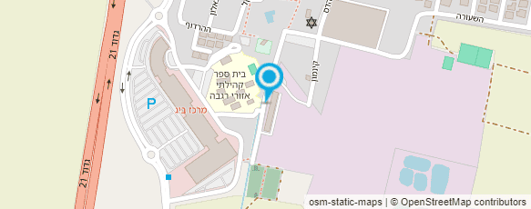 מפת הגעה אל בית מלאכה - סטודיו ליצירה ישראלית