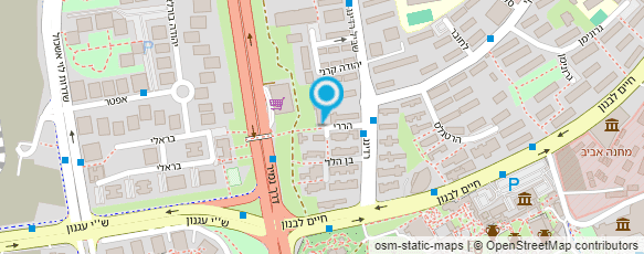 מפת הגעה אל רפאל פז מאמן כושר אישי