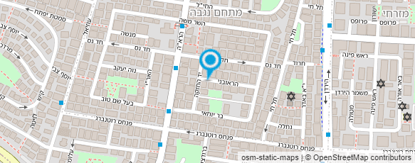 מפת הגעה אל מני בנימין