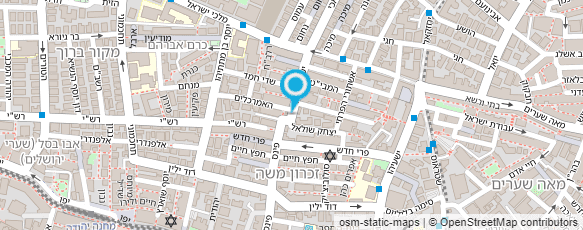 מפת הגעה אל מסעדת לה קאזה