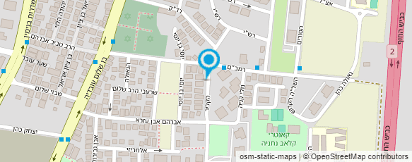 מפת הגעה אל אלדד געדי-שירותי מוניות