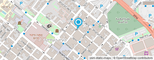 מפת הגעה אל עו"ד ברק הלוי