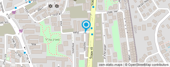 מפת הגעה אל ענת רום-ניהול אדמניסטרטיבי מא-ת