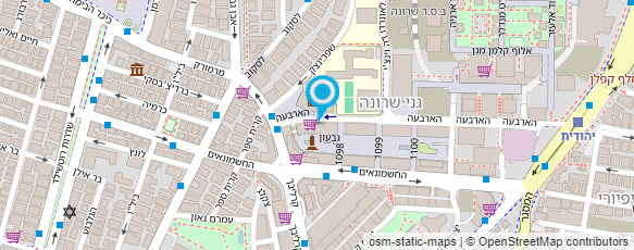 מפת הגעה אל טוני וספה פיצה