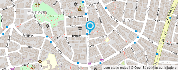 מפת הגעה אל המגהץ הנוצץ