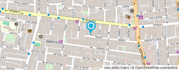 מפת הגעה אל טניה מלכה שמלות כלה וערב