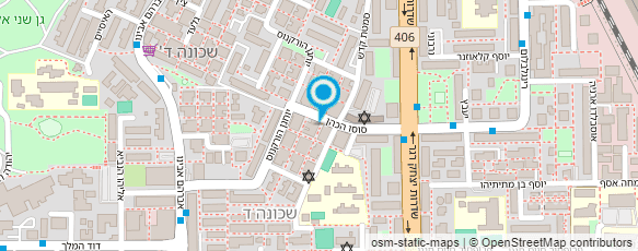 מפת הגעה אל עיצובי בוטיק