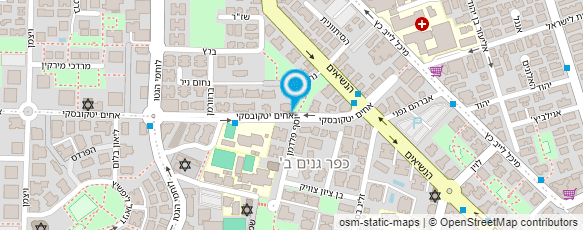 מפת הגעה אל מיכל סלומון מעצבת אופנה