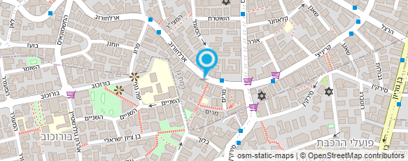 מפת הגעה אל אנסטסיה שץ Anastasiya Shatz