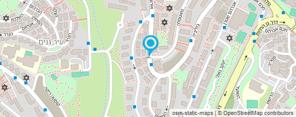 מפת הגעה אל שרה בן שושן מטפלת רגשית