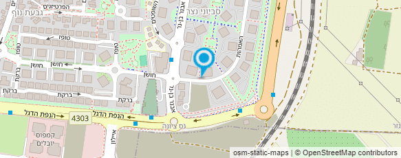 מפת הגעה אל עו"ד קאופמן חיקין אנדראה