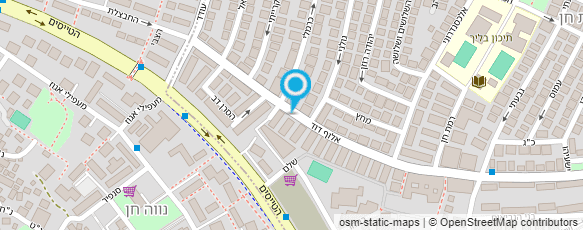 מפת הגעה אל דפנה ארז