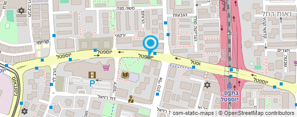 מפת הגעה אל רחלי פדיקור מניקור רפואי מקצועי