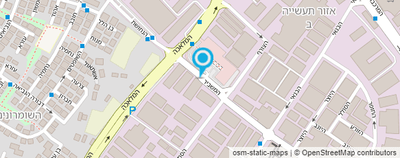 מפת הגעה אל סנטר בייקס