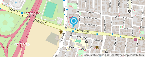 מפת הגעה אל דפנה לוינסון - HDL מפת הגעה אל דפנה לוינסון - HDL