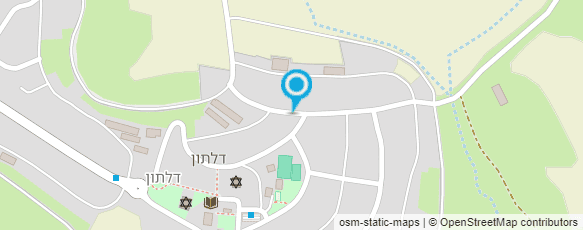 מפת הגעה אל בקתות לוטן