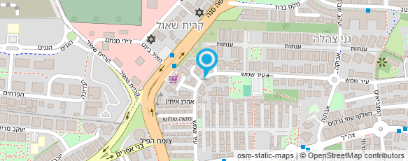 מפת הגעה אל החנות של אמא