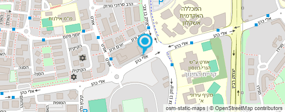 מפת הגעה אל שזירת פרחים בארועים