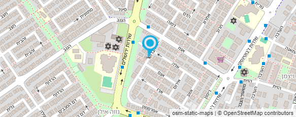 מפת הגעה אל אהד שגב - מורה לגיטרה