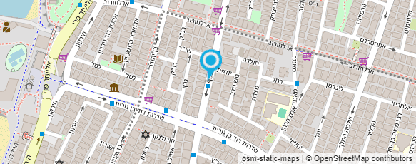 מפת הגעה אל אופיר זיו - אדריכלות ועיצוב פנים