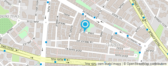 מפת הגעה אל שמואל עופר - רפואה סינית