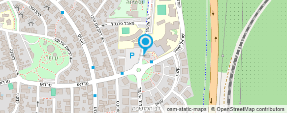 מפת הגעה אל טניס עם אבי