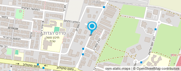 מפת הגעה אל אניטה-עיצוב שיער מפת הגעה אל אניטה-עיצוב שיער