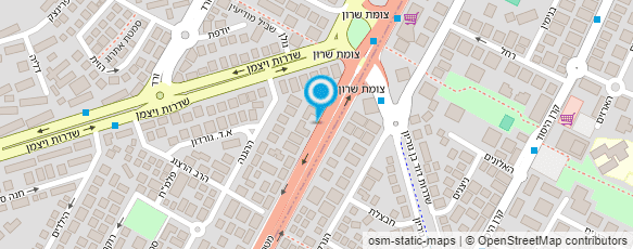 מפת הגעה אל רוני חזן - חלומות מעוצבים בקצפת