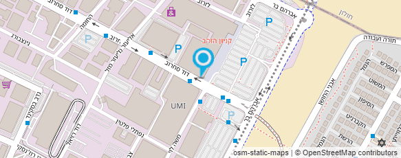 מפת הגעה אל THE CHILDREN'S PLACE