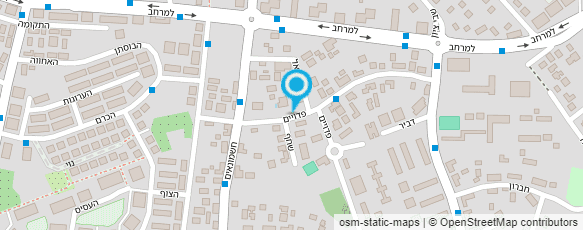 מפת הגעה אל תאריקה זוהר