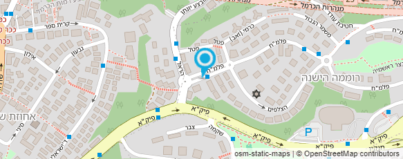 מפת הגעה אל שגיא ברסלב פסיכותרפיסטית