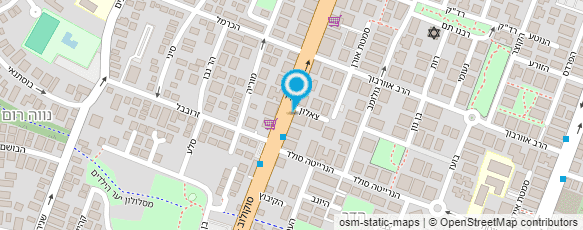 מפת הגעה אל אוטו קלין מפת הגעה אל אוטו קלין