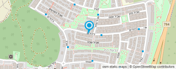 מפת הגעה אל יצחק גוברין