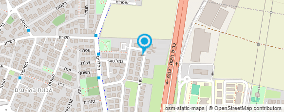 מפת הגעה אל טל יוסף - עיצוב גרפי